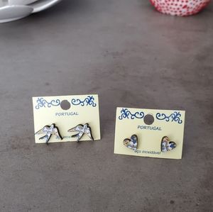 Stud earrings